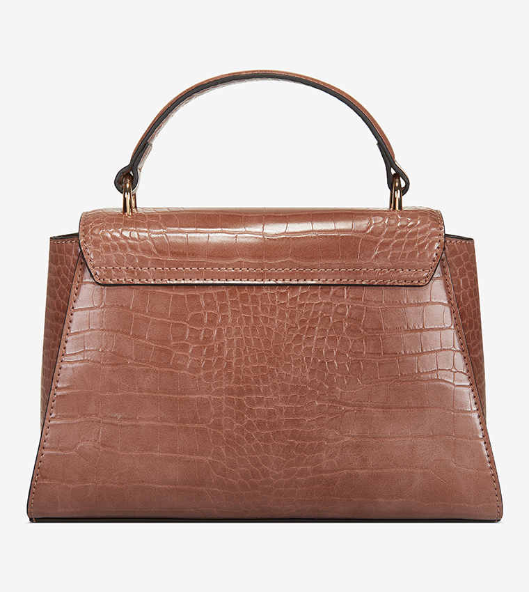 Buy Nine West Ridgewood Top Handle Flap Brown In Brown 6thStreet UAE