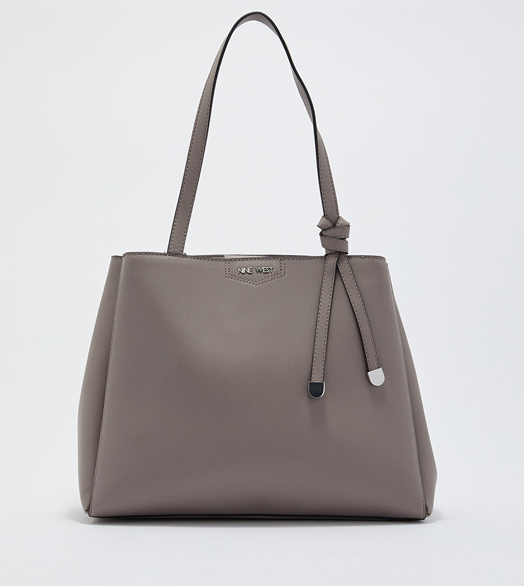 Buy Nine West Tote Bag Grey In Grey 6thStreet UAE