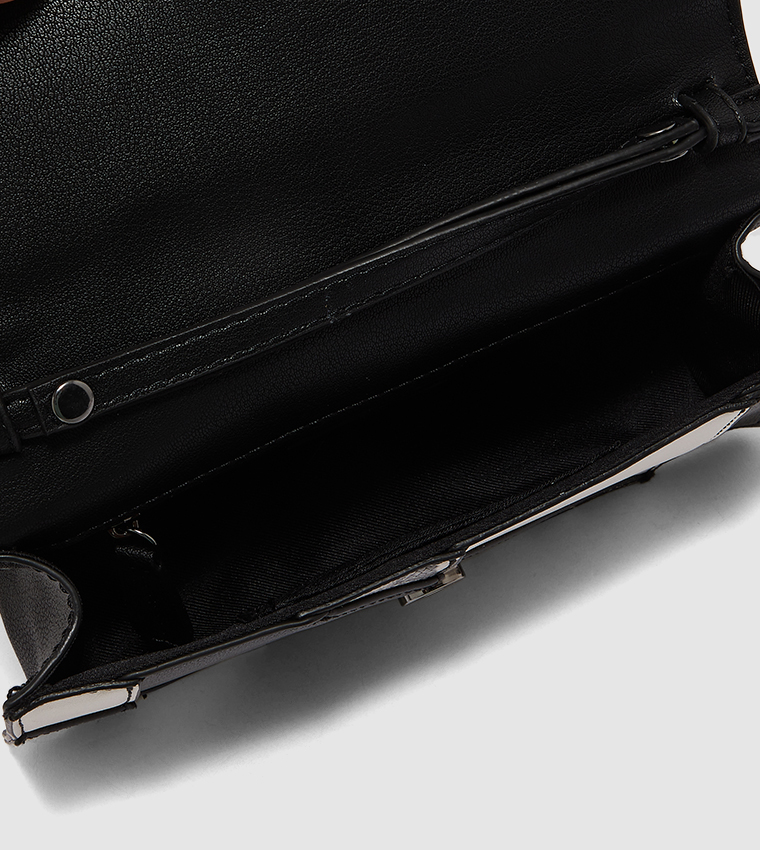 genevieve logo mini crossbody