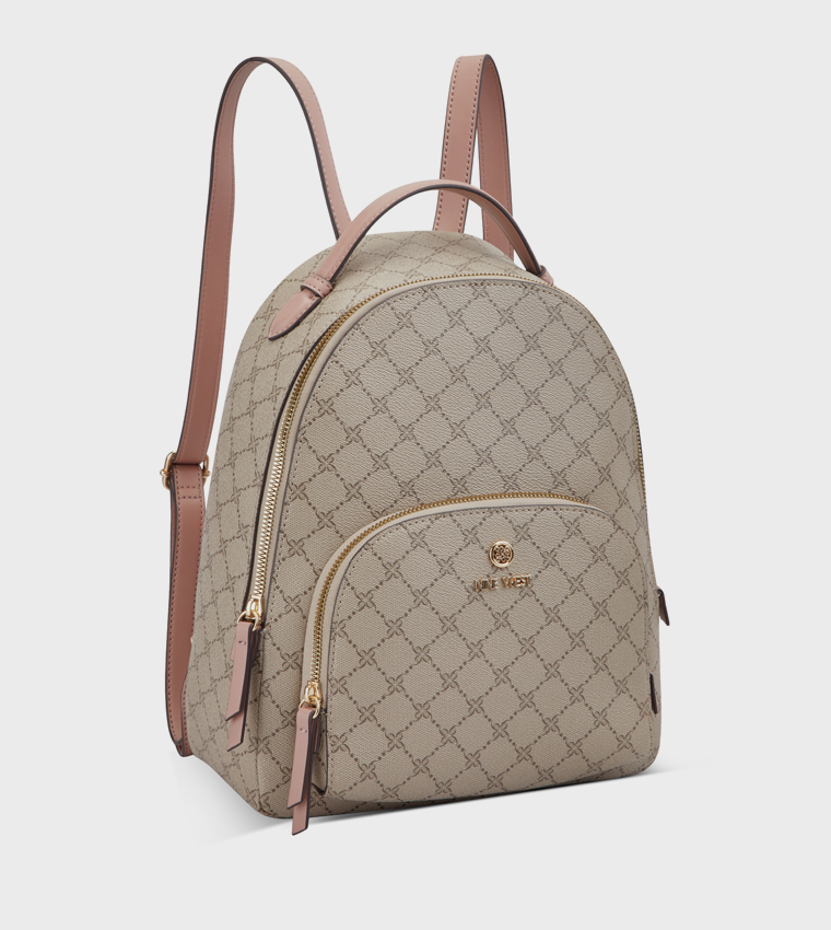 Buy Nine West SIERA Patterned Backpack In Beige | 6thStreet  display picture 3