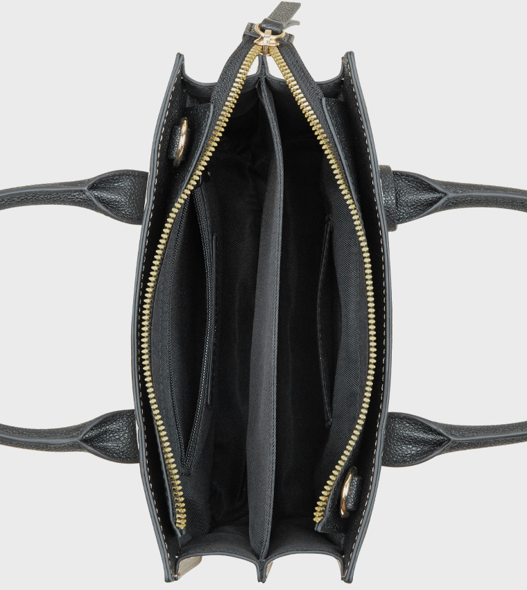 SIERA Logo Detail Mini Satchel Bag