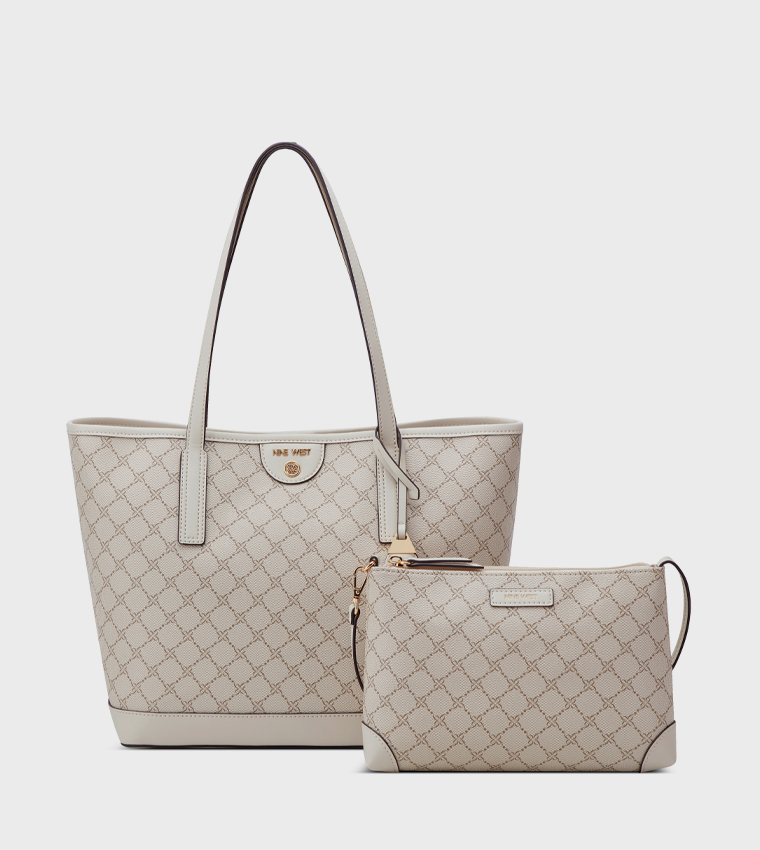 TEAGAN Patterned Tote Bag Set