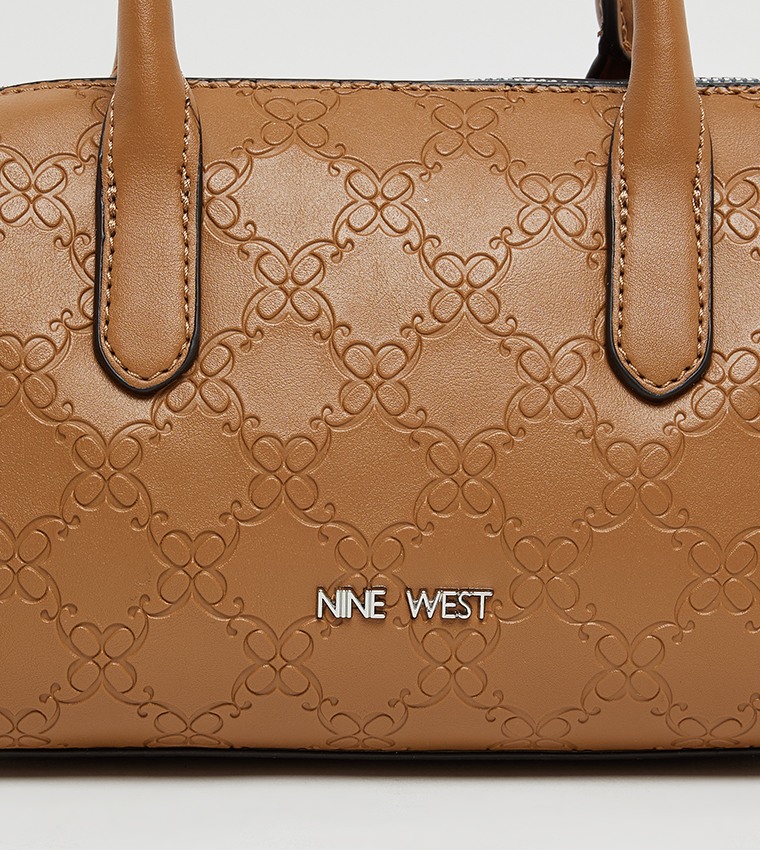 OLIVE Textured Satchel Bag