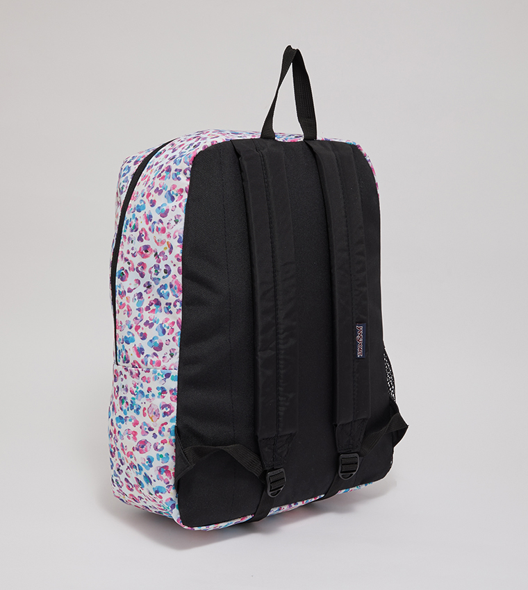 JanSport Black Label Superbreak - Yellow Leopard Life