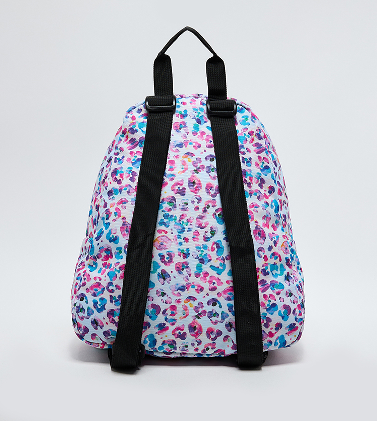 Printed Front Pocket Backpack