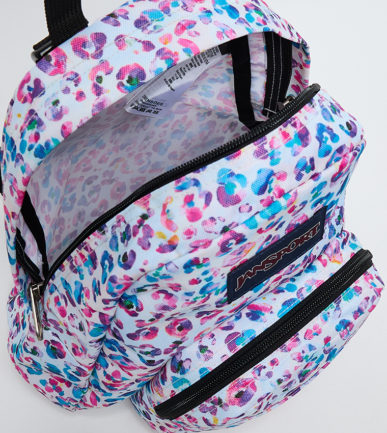 Printed Front Pocket Backpack