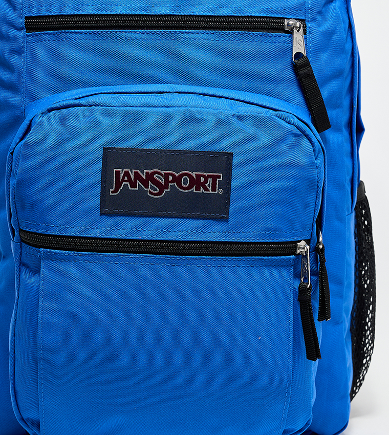 Label Detail Front Pocket Backpack