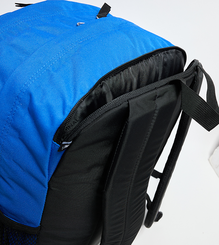 Label Detail Front Pocket Backpack