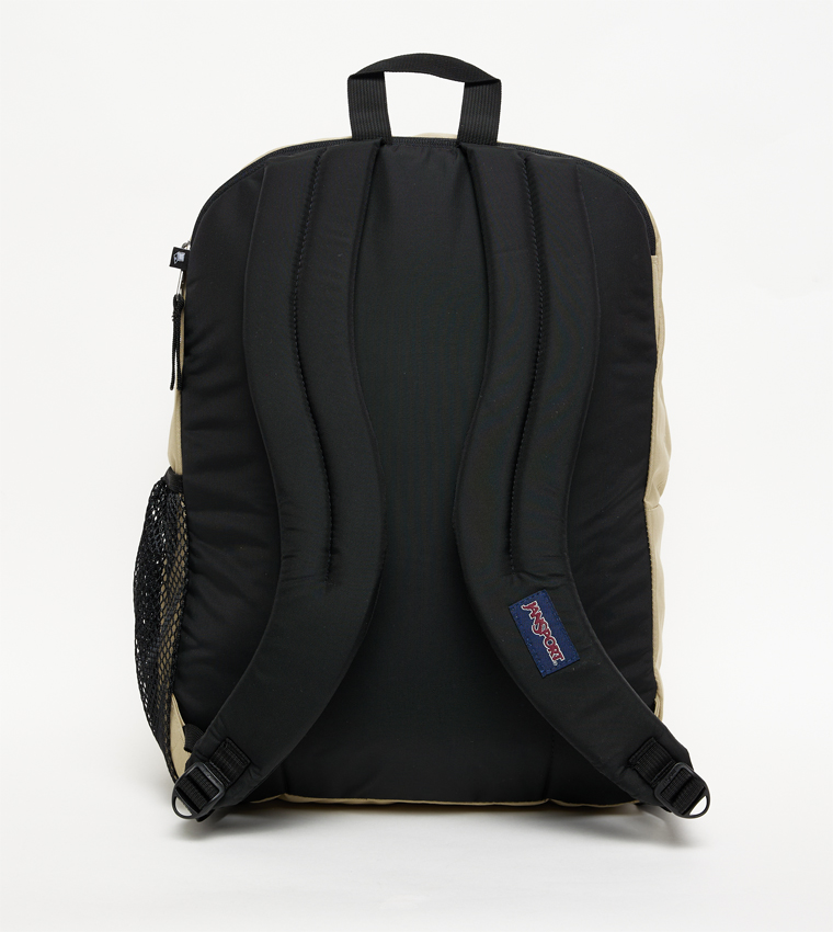 Label Detail Front Pocket Backpack