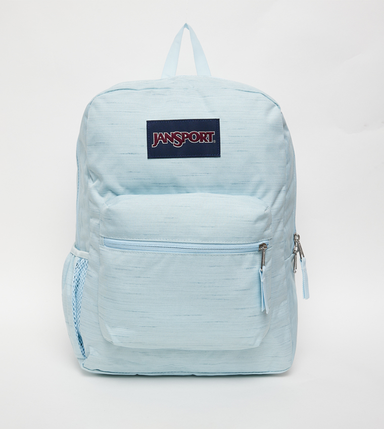 Label Detail Front Pocket Backpack