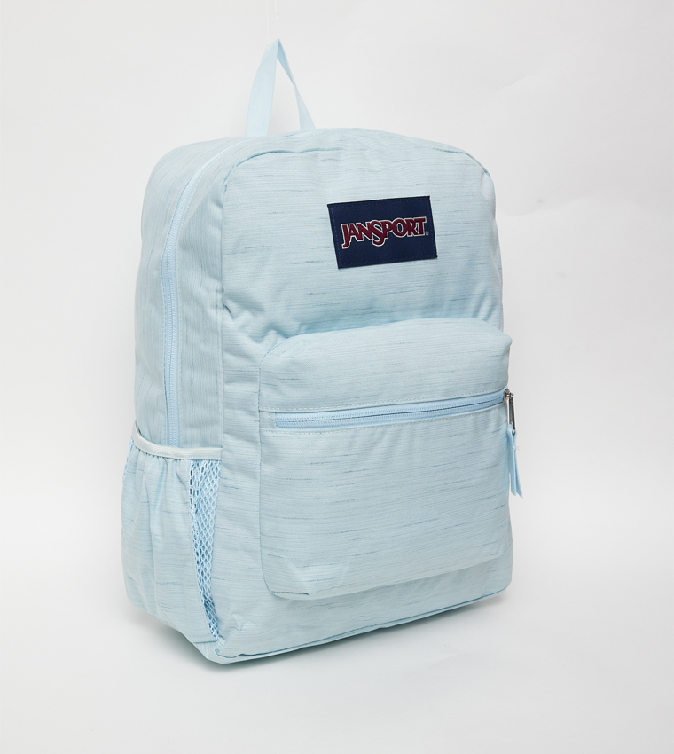 Label Detail Front Pocket Backpack