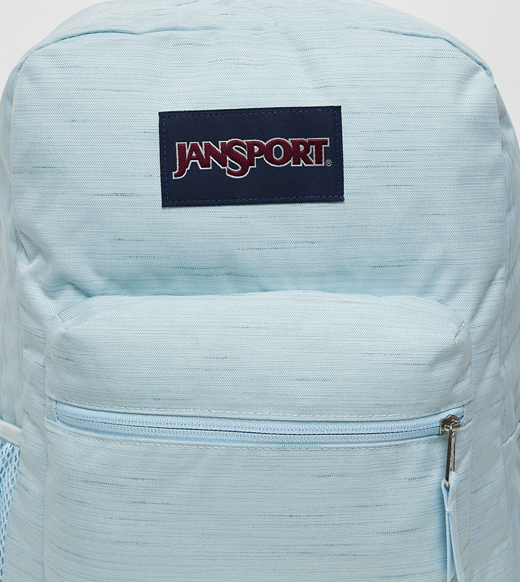 Label Detail Front Pocket Backpack