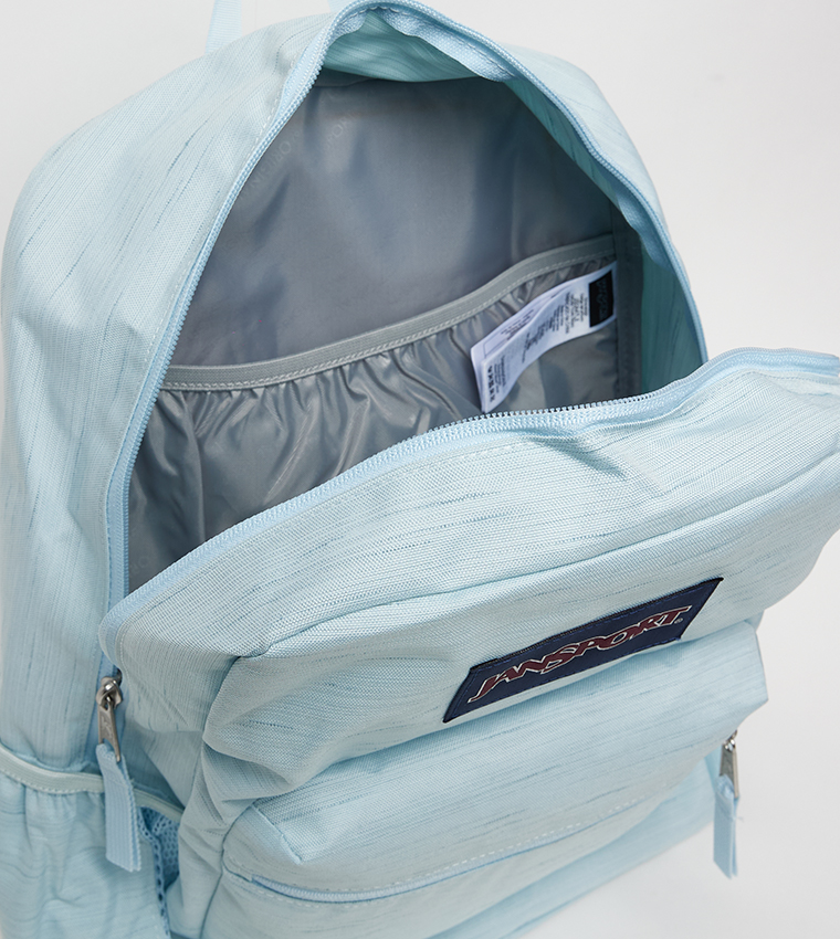Label Detail Front Pocket Backpack