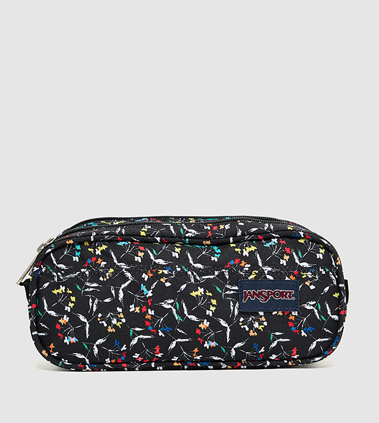 Printed Zip Closure Pencil Pouch
