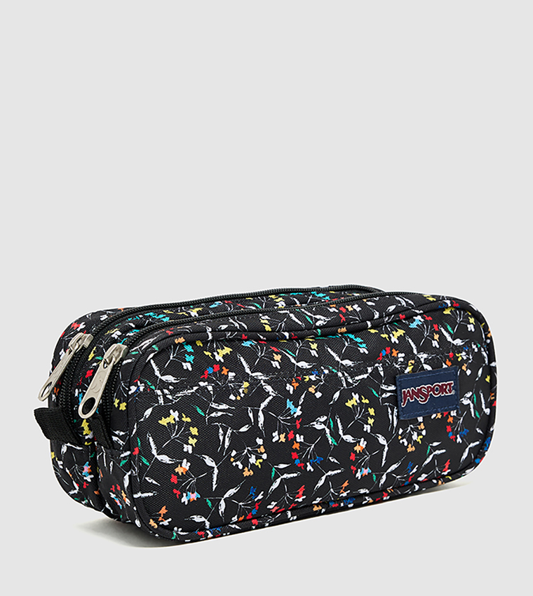 Printed Zip Closure Pencil Pouch