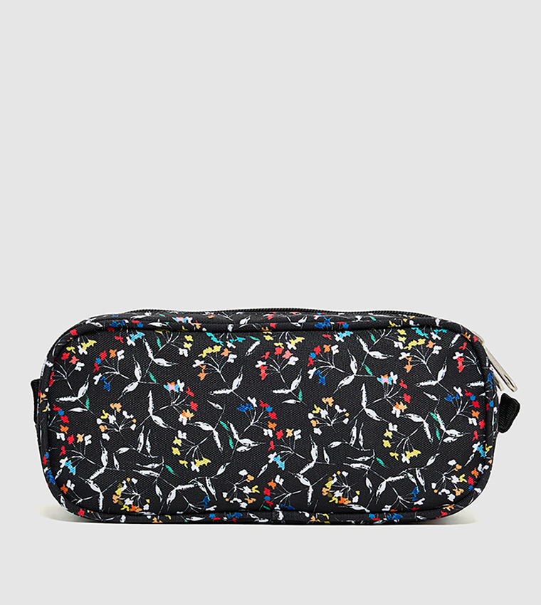 Printed Zip Closure Pencil Pouch