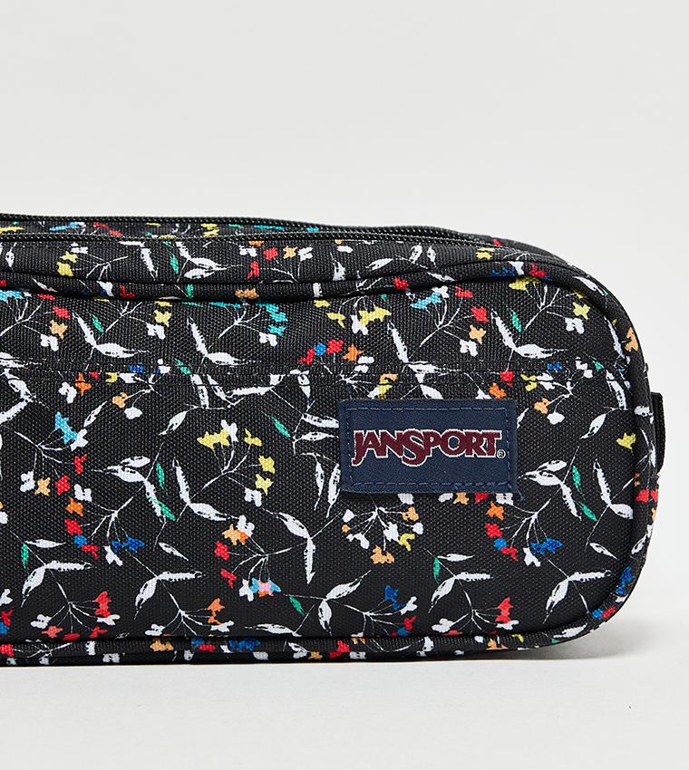 Printed Zip Closure Pencil Pouch