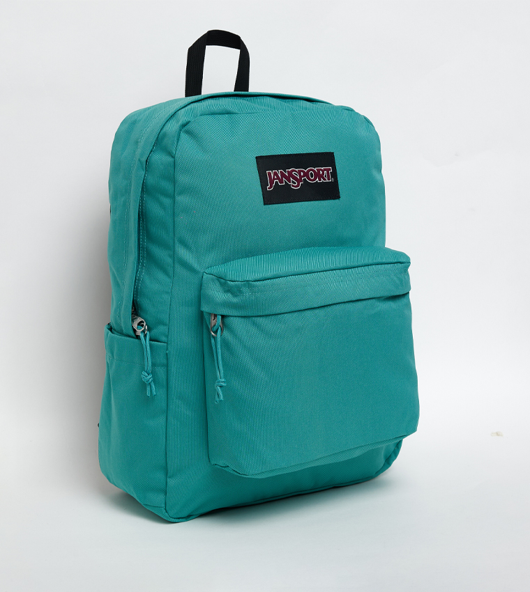 Label Detail Front Pocket Backpack