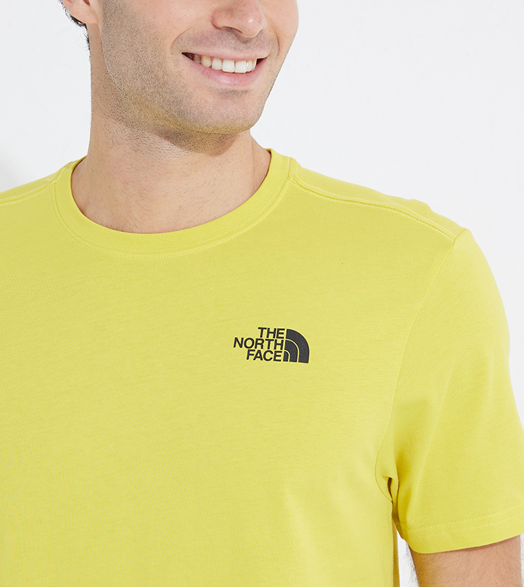 Back-Print Short Sleeves Active T-Shirt