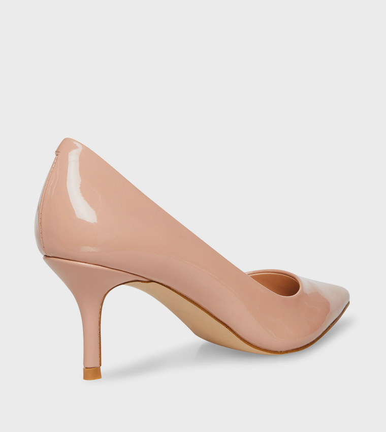 KITKAT Pointed Toe Glossy Pumps