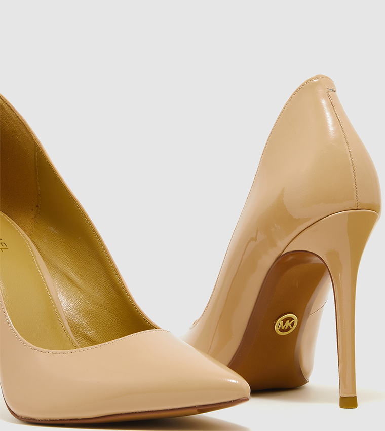 Buy Michael Kors Pointed Toe Stiletto Heel Pumps In Beige 6thStreet Oman