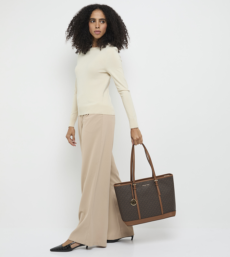 JET SET TRAVEL Monogram Tote Bag, Large