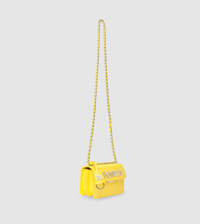 Steve Madden popular Yellow BBet Chain Strap Crossbody