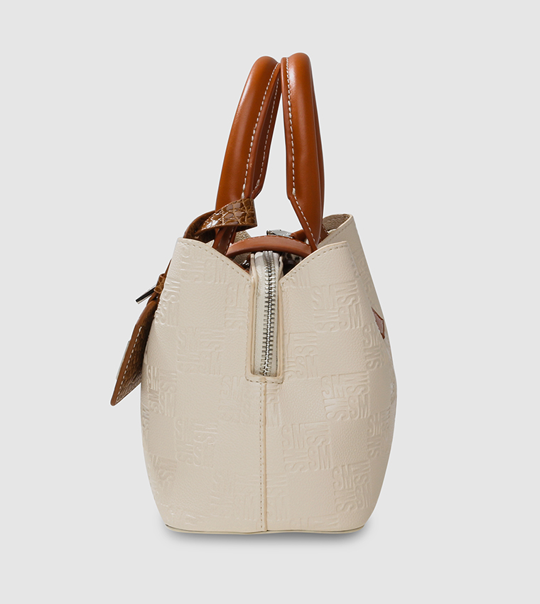 Bsanibel Logo Detailed Handheld Bag