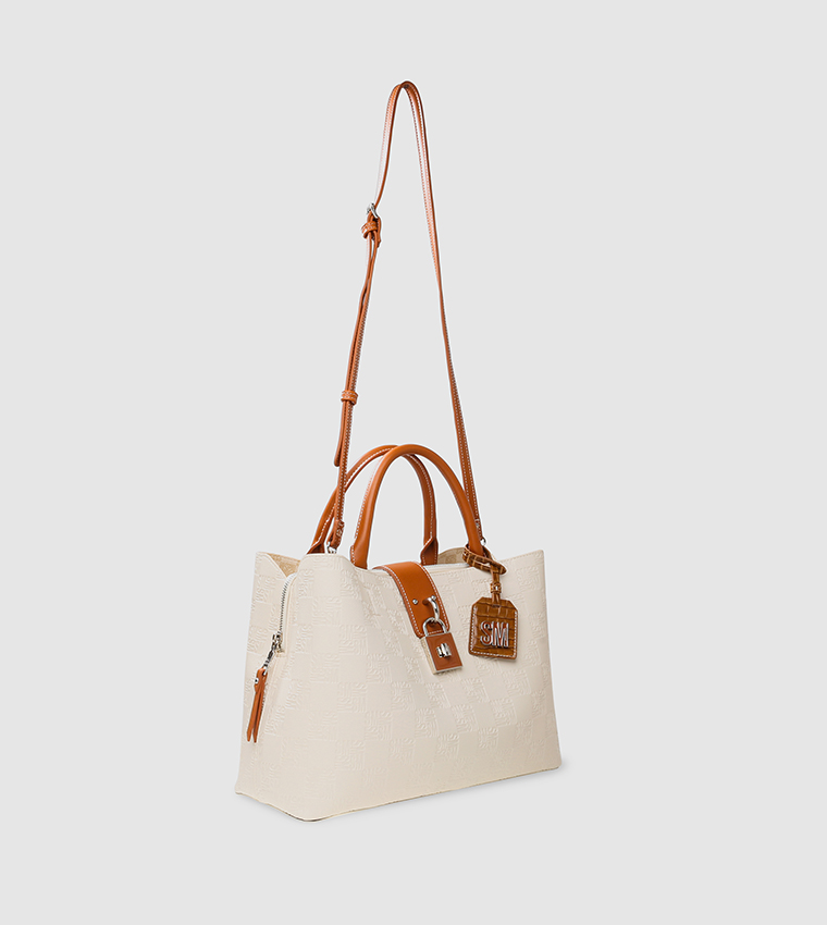Bsolana Logo Detailed Tote Bag