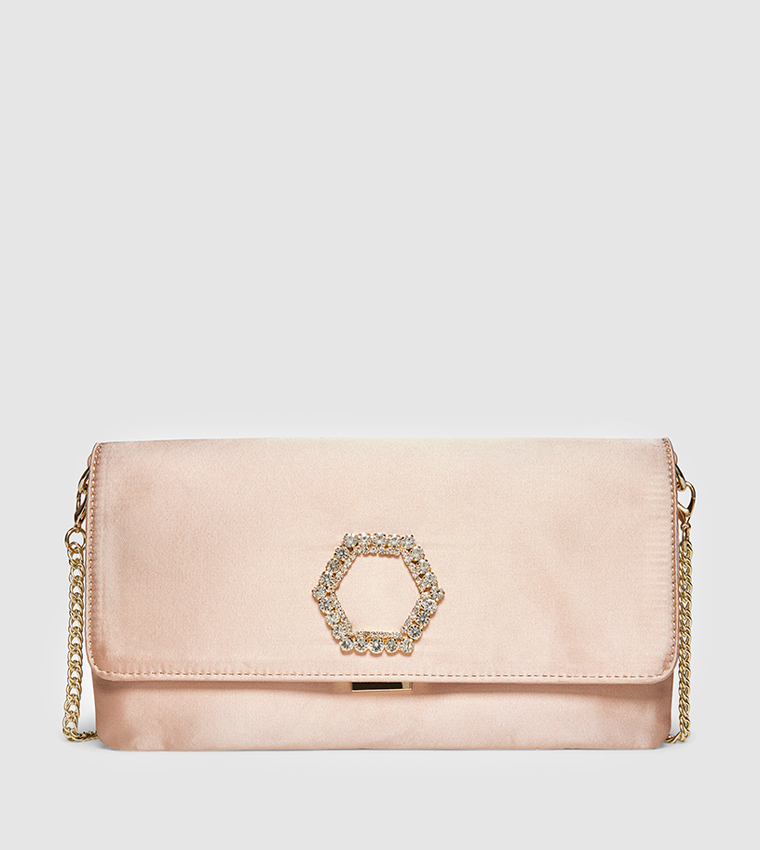 BLUXXE Embellished Shoulder Bag