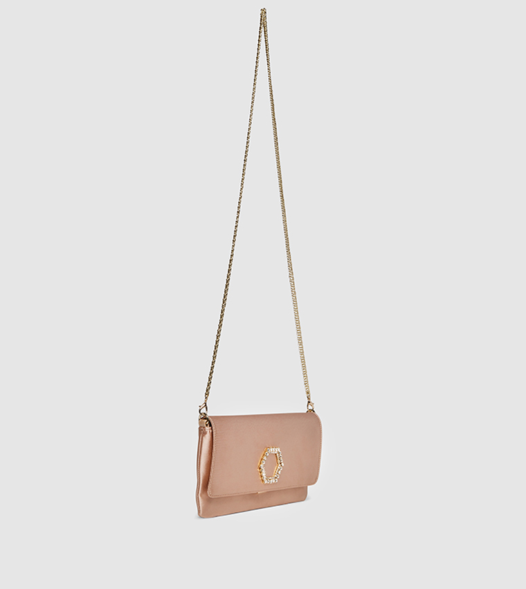 BLUXXE Embellished Shoulder Bag