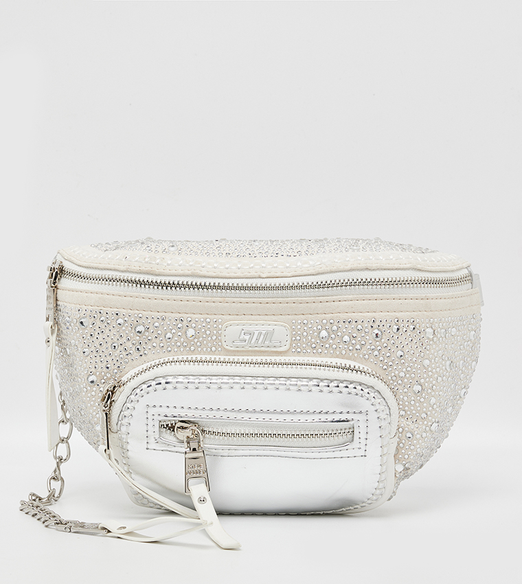 BDOUBLER Embellished Crossbody Bag