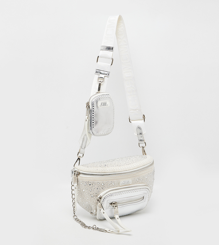 BDOUBLER Embellished Crossbody Bag
