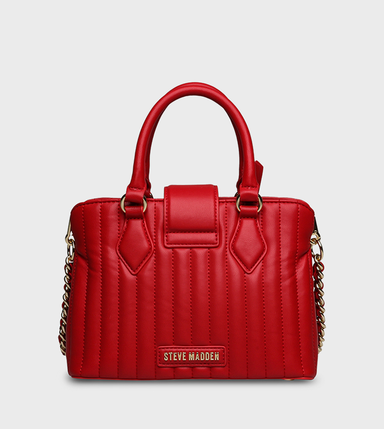 Steve madden red purse on sale