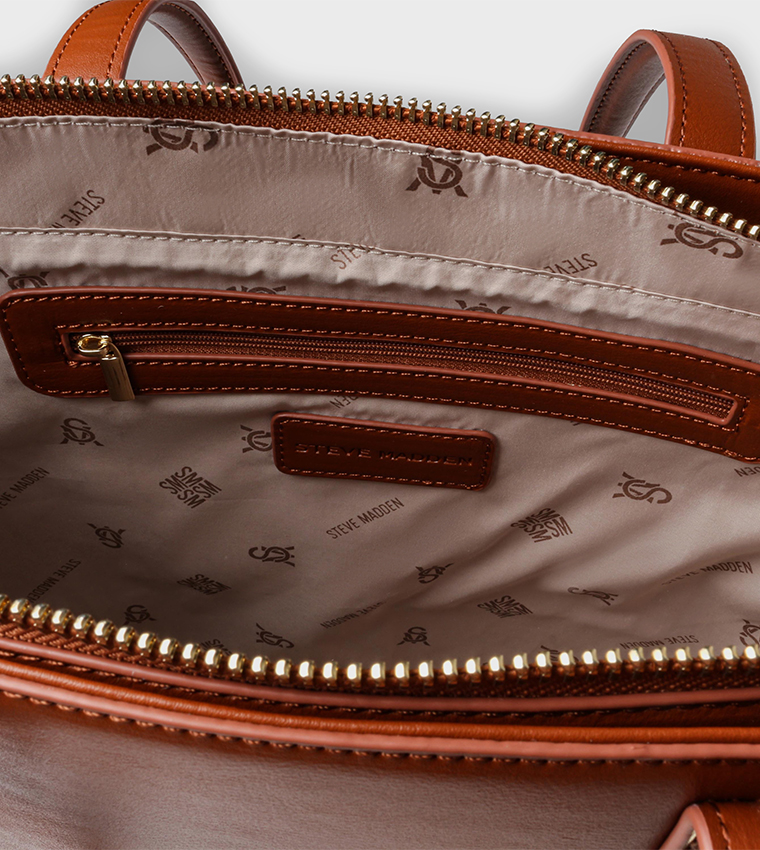 BVELLA Monogram Detail Shoulder Bag