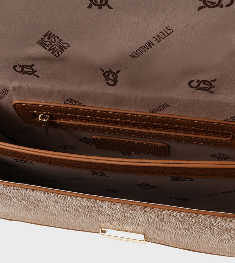BLESIA Monogram Detail Shoulder Bag
