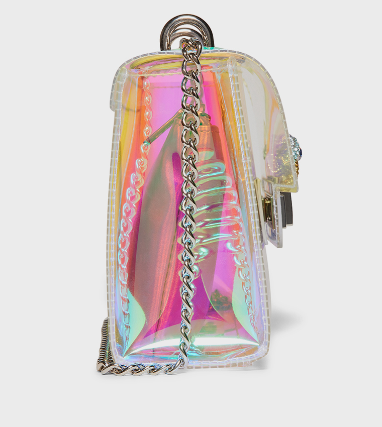 Holographic clutch cheap