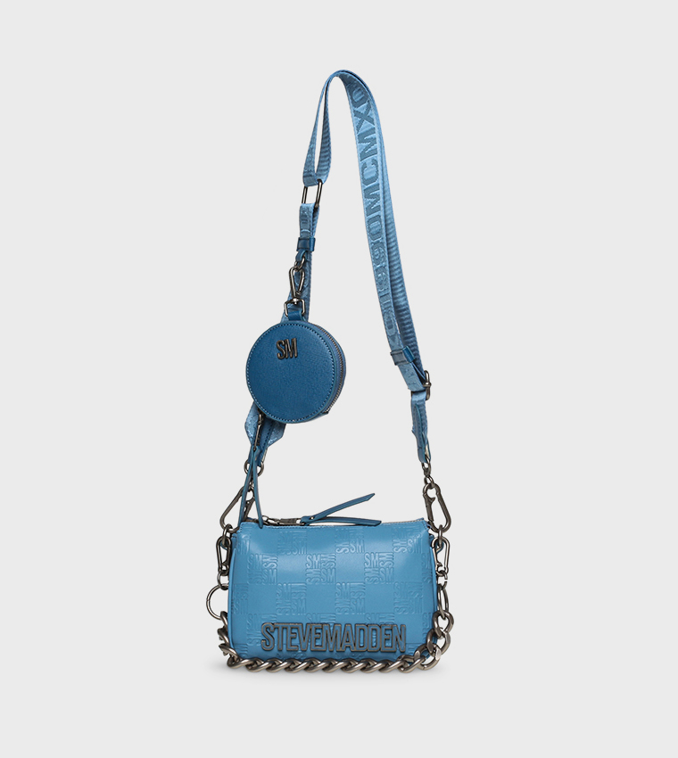 Steve madden blue crossbody bag on sale