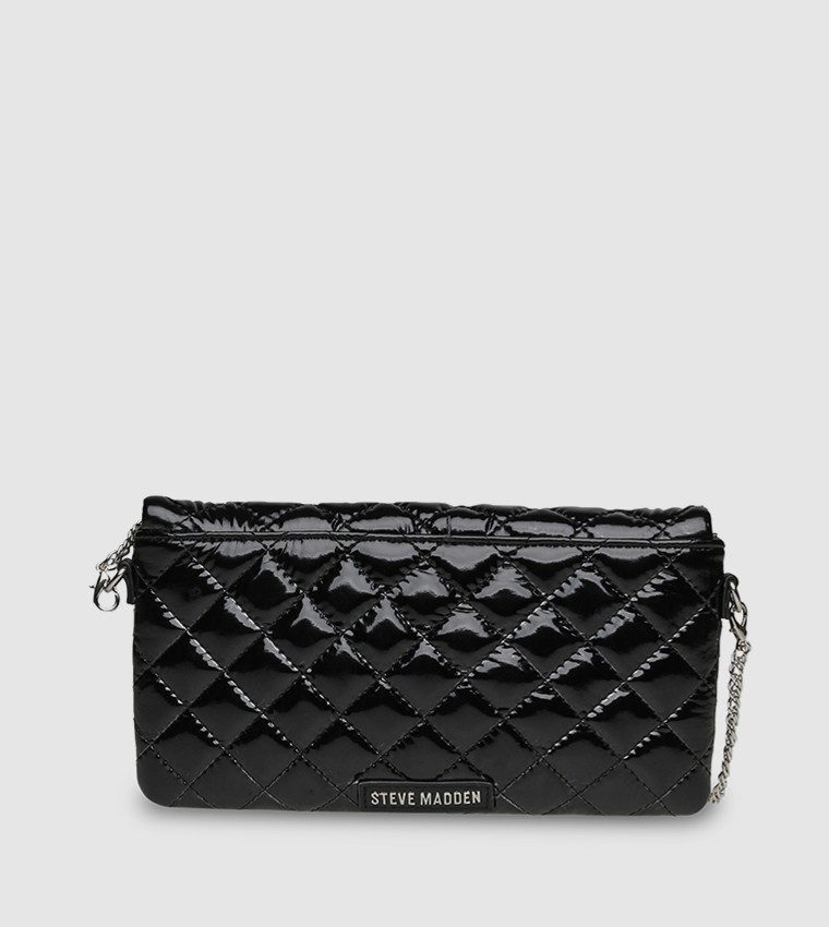 Steve madden black online sling bag