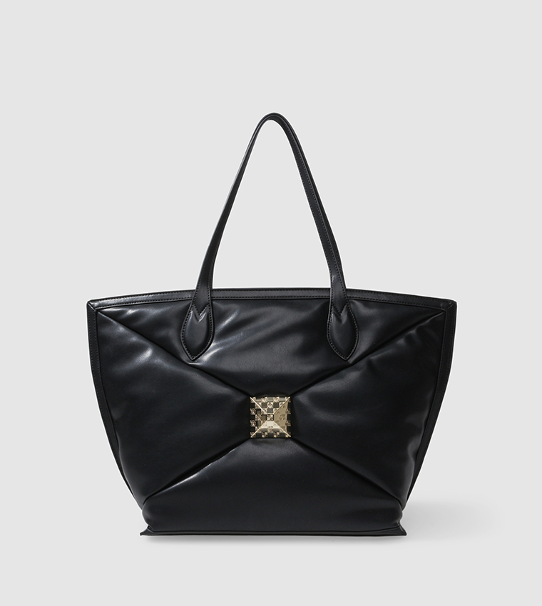 Steve madden black on sale tote