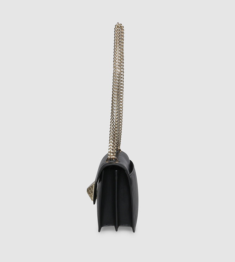 Breva Chain Detailed Crossbody Bag