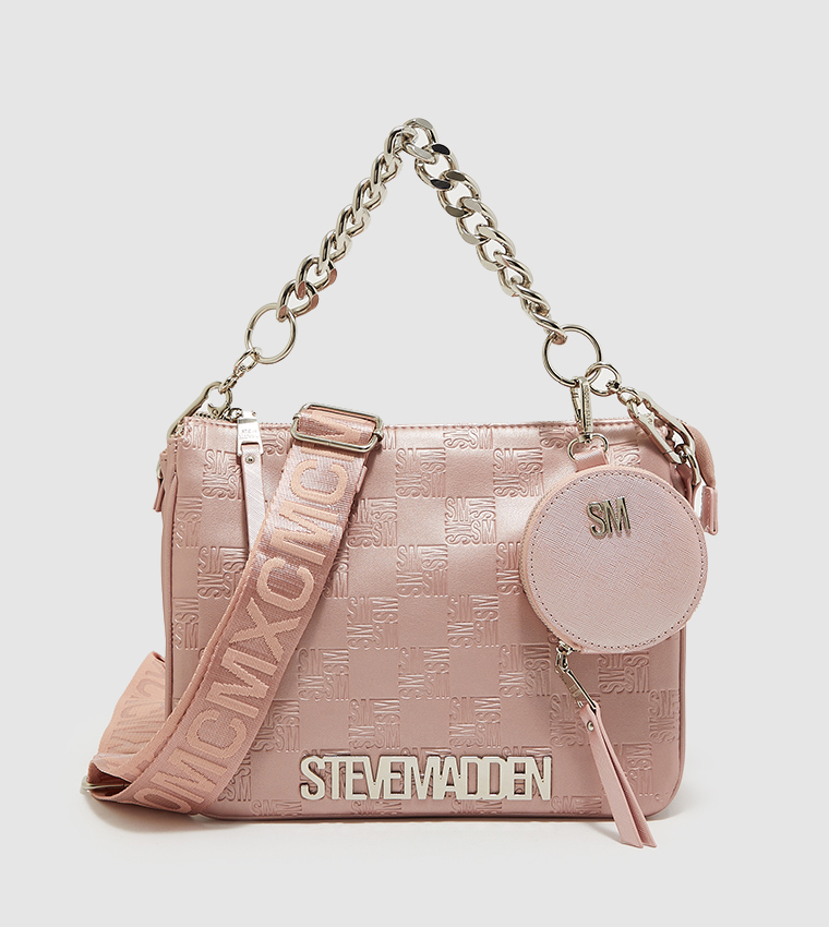 Buy Steve Madden BVICEROY Monogram Crossbody Bag With Pouch