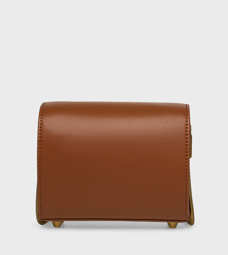 BMINSK Twist-Lock Crossbody Bag