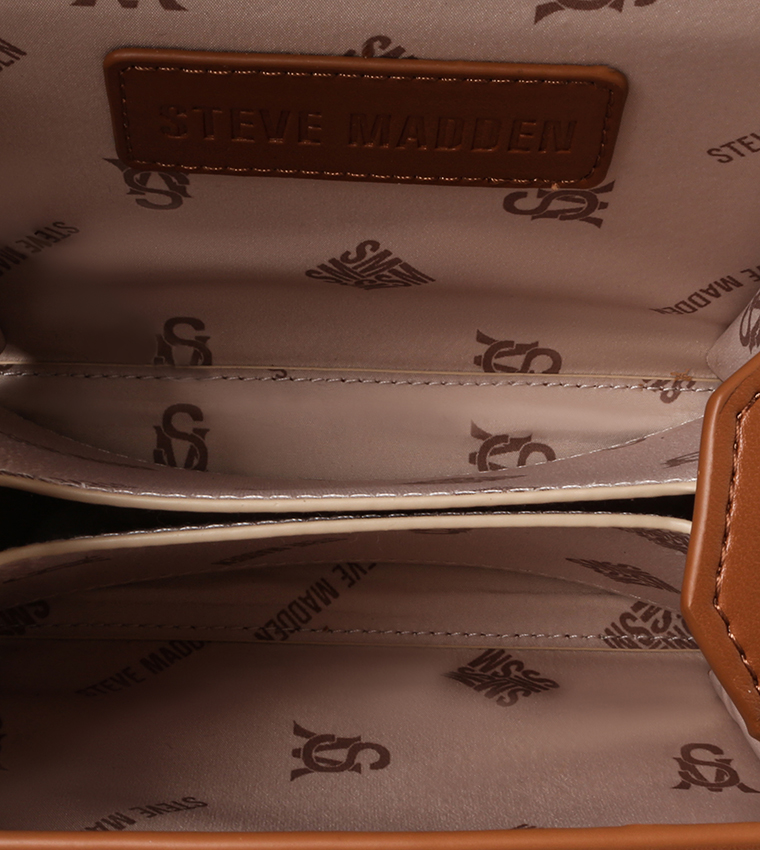 BMINSK Twist-Lock Crossbody Bag