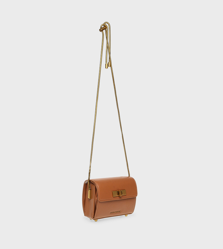 BMINSK Twist-Lock Crossbody Bag