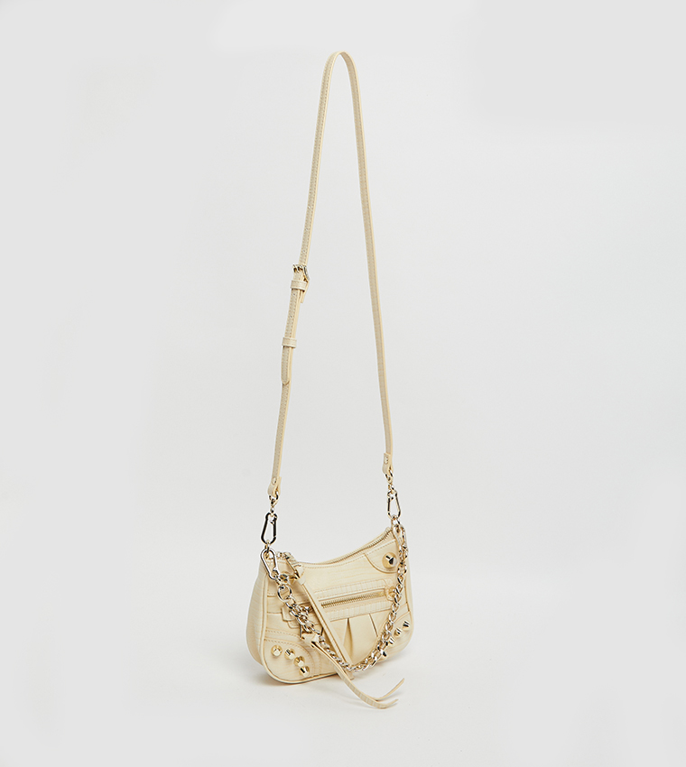 BVILMA-L Textured Shoulder Bag