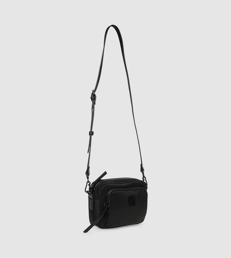 Buy Steve Madden BALVARO Crossbody Bag With Coin Pouch In Black ...