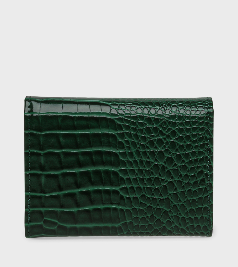 Steve madden green online wallet