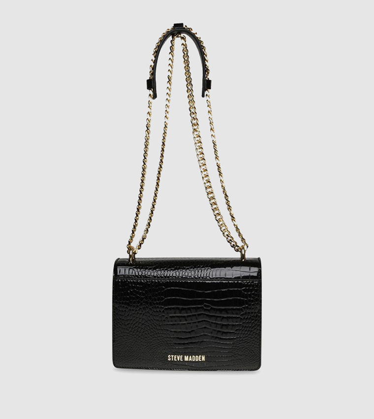 حقيبة كروس بودي بنقشة بارزة 