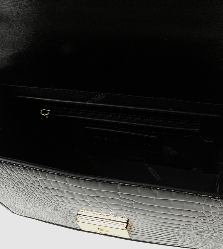 حقيبة كروس بودي بنقشة بارزة 